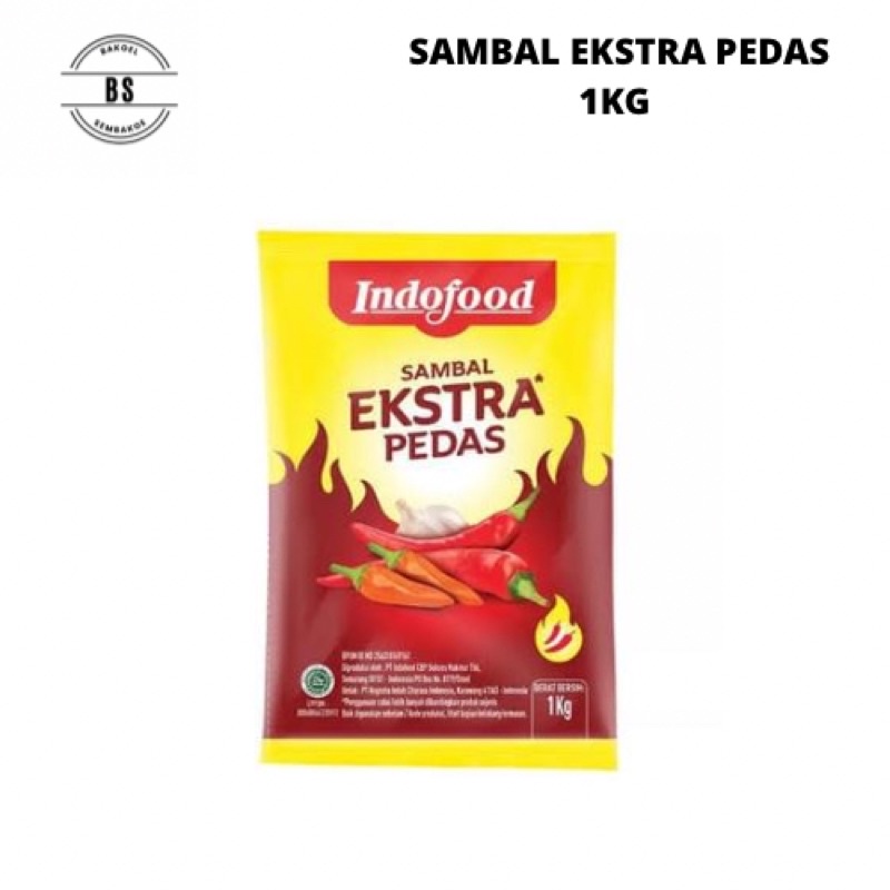 Jual SAMBAL EKSTRA PEDAS INDOFOOD 1KG | Shopee Indonesia