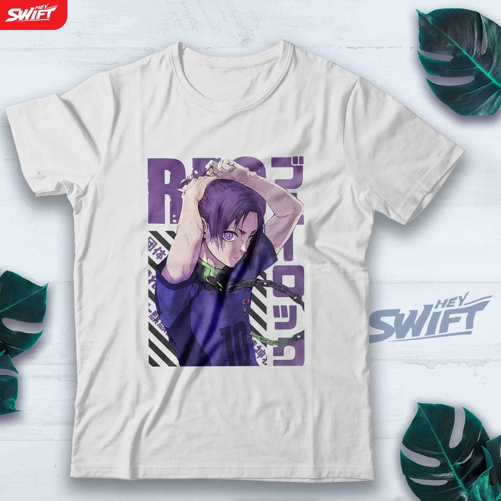 KAOS Blue Lock - Reo Mikage anime TSHIRT BAJU DISTRO