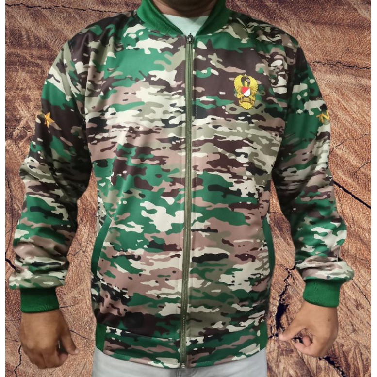 JAKET TNI AD PRINTING LORENG MULTICAM NKRI TERBARU