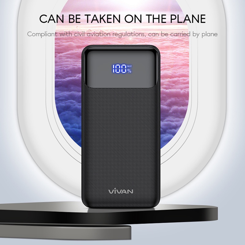 PowerBank VIvan VPB-X10 10000 mAh Quick Charge