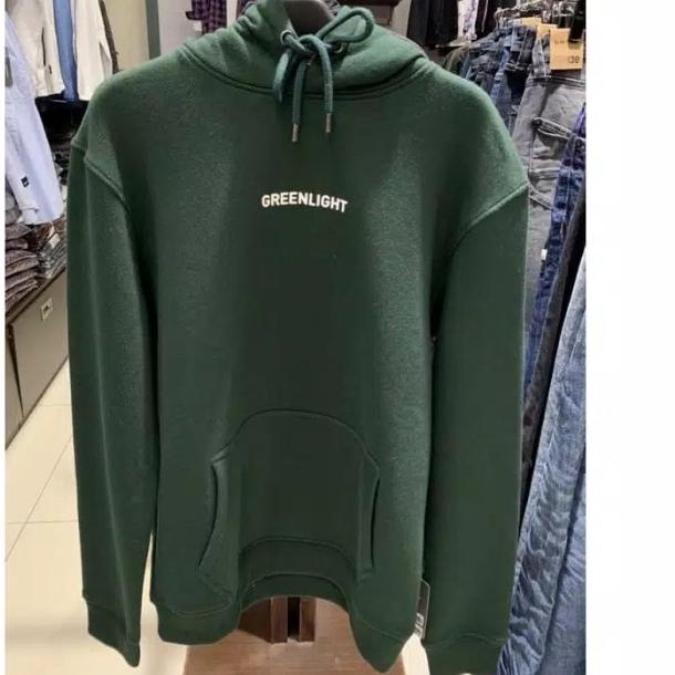 HOODIE JAKET GREENLIGHT ORIGINAL - Abu-abu, L