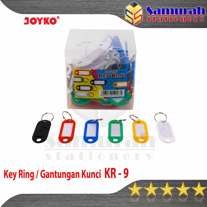 

Id Tag Key Ring Joyko Kr-9 / Gantungan Kunci Loker Kr 9 / Label Tag Nama