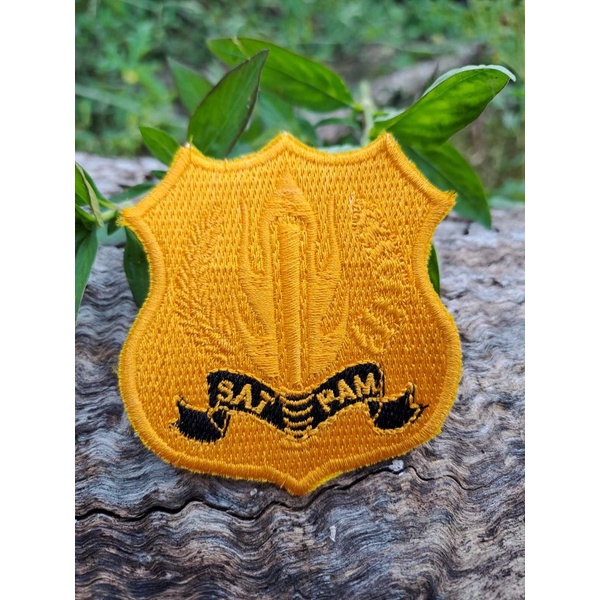 Badge bordir KEWENANGAN SATPAM