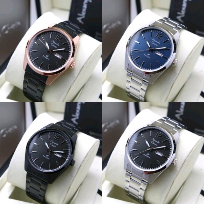 Jam Tangan Pria Alexandre Christie 1012 / AC 1012 / AC1012 ME Original