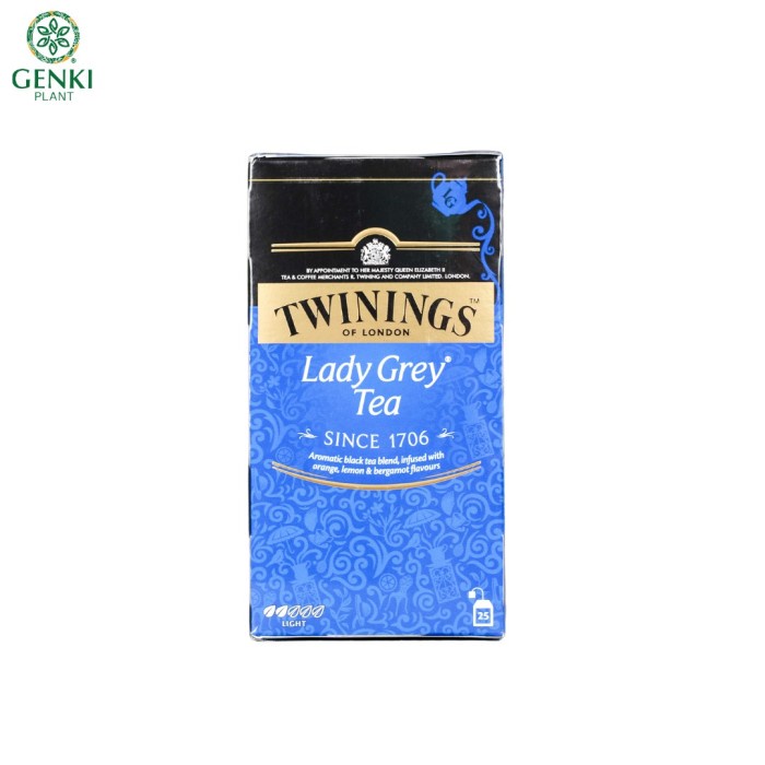 

TWININGS LADY GREY TEA - 2 G X 25 BAG