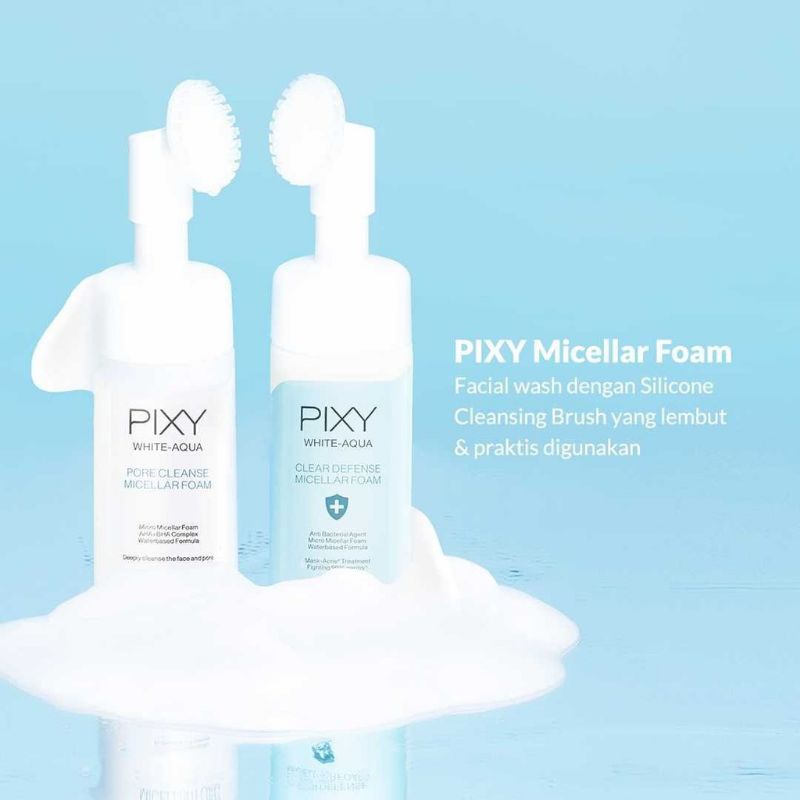 Pixy White Aqua Micellar Foam 110ml Original