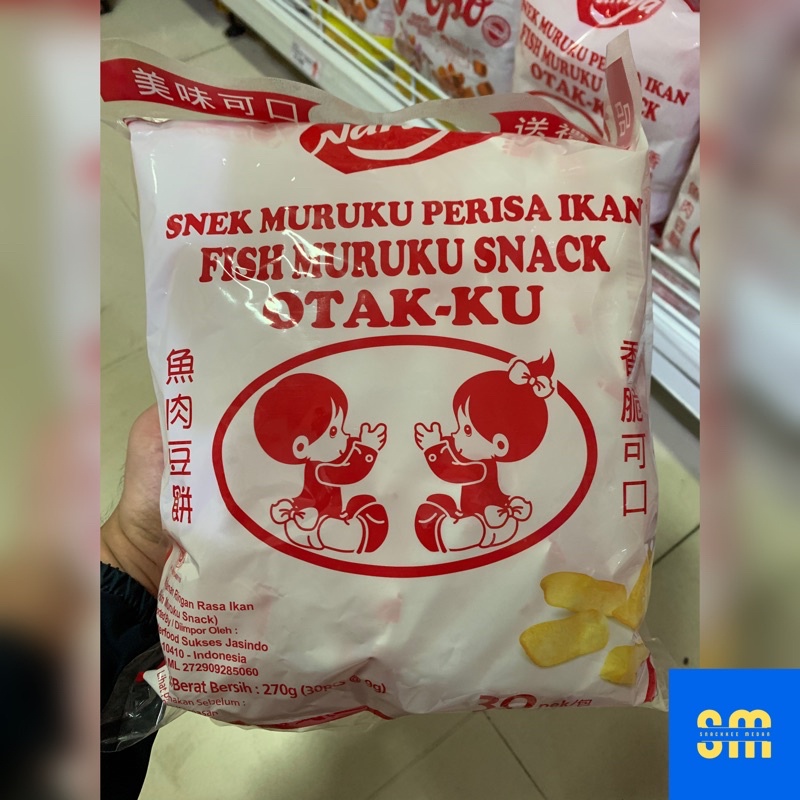 

NARAYA SNEK MURUKU PERISA IKAN OTAK-KU 270G 30PCS@9G