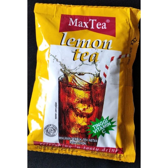 

Lemon Tea Max Tea Minuman Instan Lemon Tea khas Indonesia