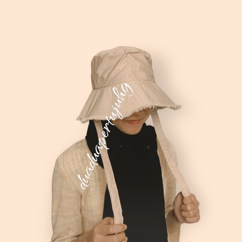 BUCKET HAT RAWIS BUCKET HAT RUMBAI BUCKET LEBAR RAWIS TALI BUCKET WIDE TALI