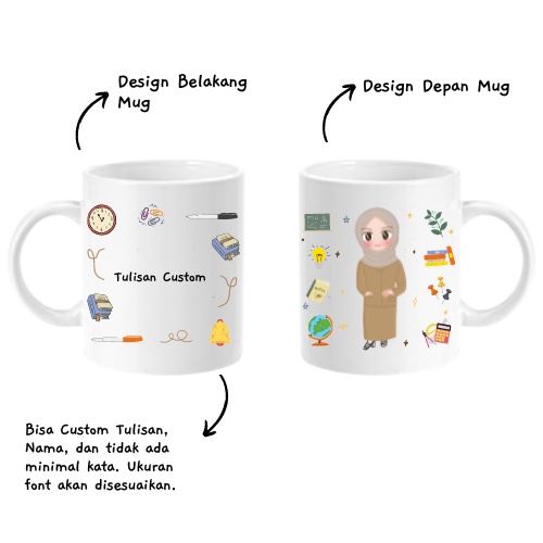 Hampers Mug Profesi / Kado Farewell By Gifttale