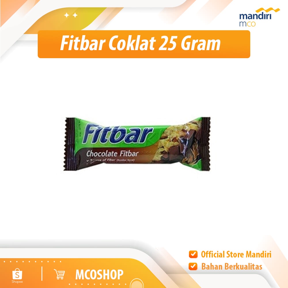 

Fitbar Coklat 25 Gram