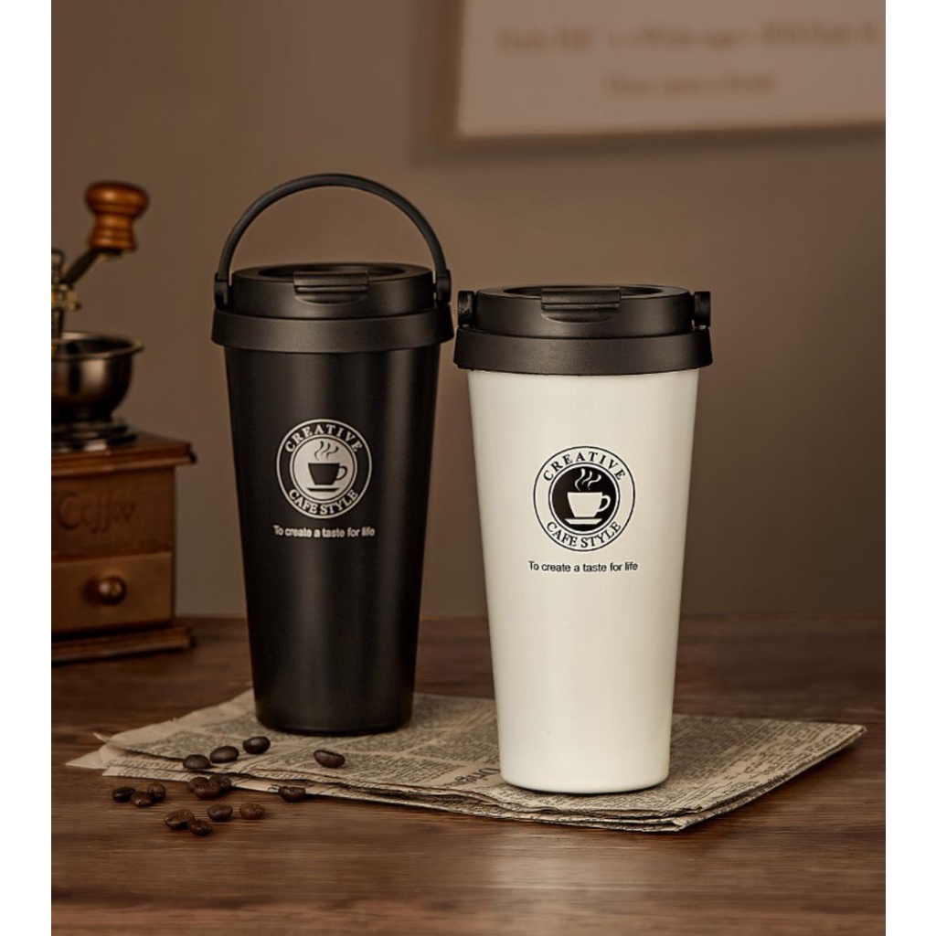 TRAVEL MUG TERMOS KOPI GELAS AIR MINUM Tahan panas Termos coffee kopi