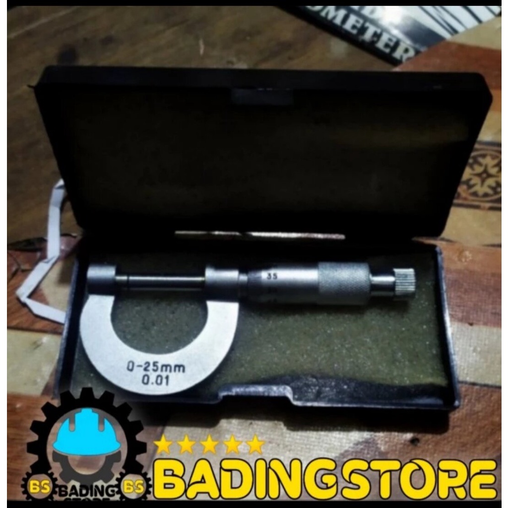 

Alat Ukur Micrometer 0,25 mm Mikrometer Luar Alat Pengukur Presisi