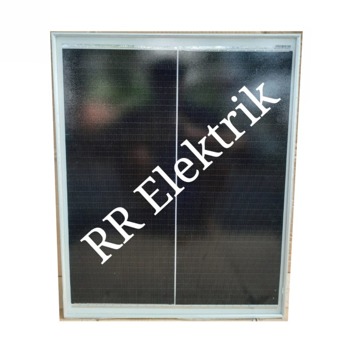 Sun Solar Panel / Solar Cell / Panel Surya 50Wp Monocrystalline 50 Wp Mono