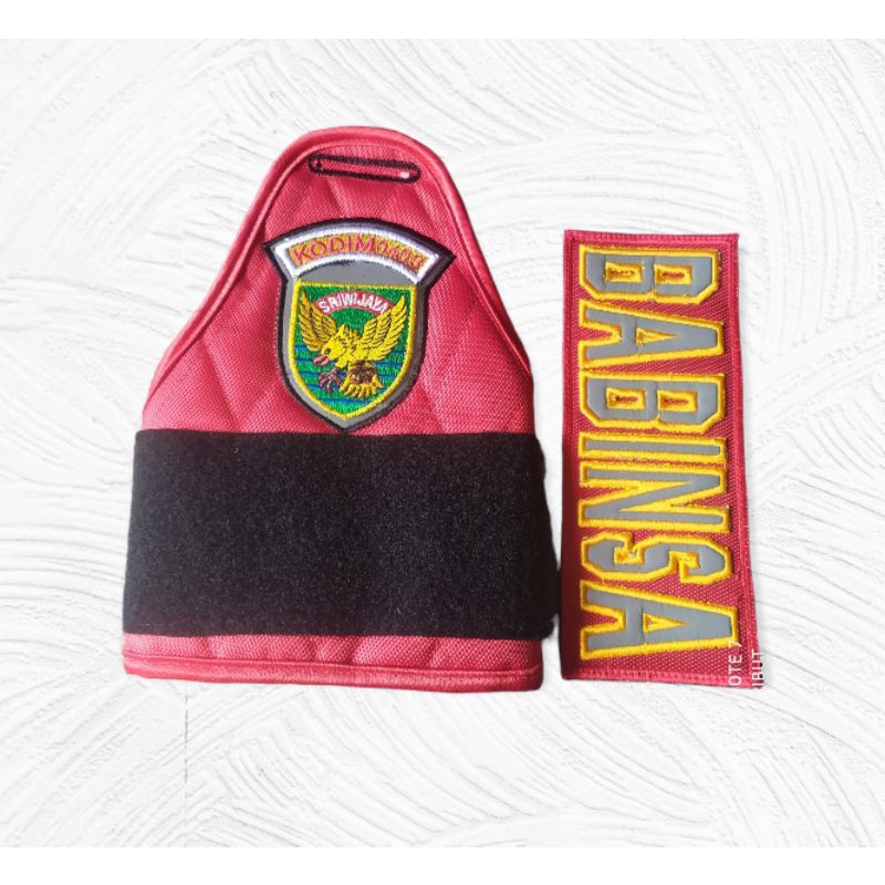 ban lengan babinsa - tulisan perekat - babinsa