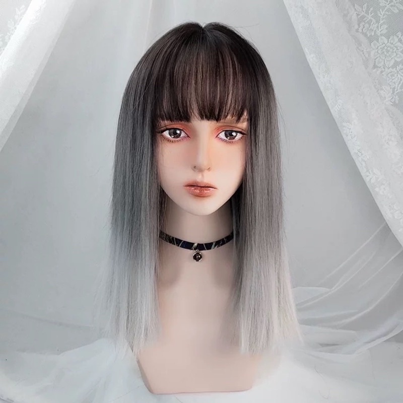 T5221 full wig korean medium bonding 50 cm