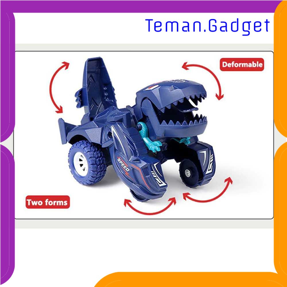 TG-MAN HoneyPo Mainan Mobil Berubah Bentuk Transforming Dinosaur Car - DC712