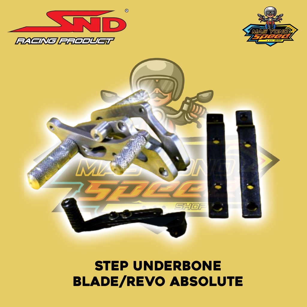 SND Step Underbone Blade 110 Revo Absolute Satu Set Lengkap Original