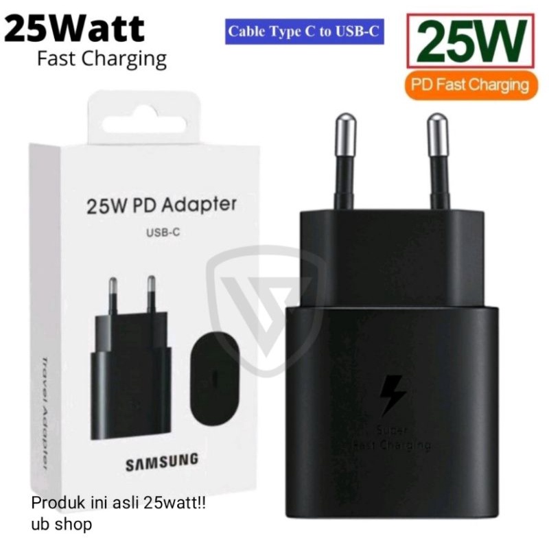 [ BEST SELLER ] 25W Super Fast Charging Samsung Original for A33 A53 M23 A52s S10