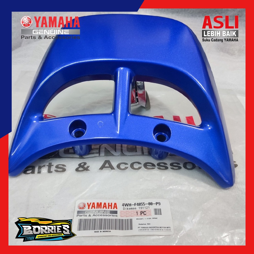 Besi Behel Begel Belakang Jok Sadel Yamaha F1ZR FIZR F1Z FIZ R Biru DPBMC Original YGP 4WH-F4855-00-