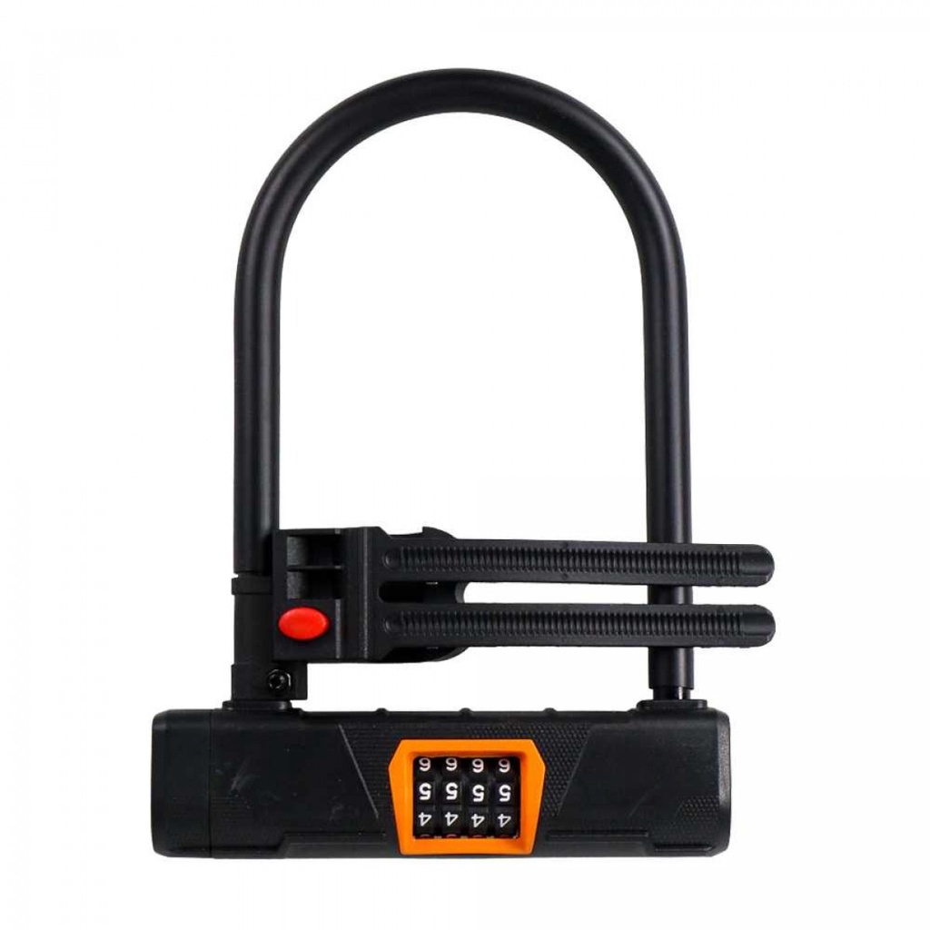 Gembok Sepeda Motor Pagar Rumah U-Lock Kode Angka 4 Digit 7RSEAQBK