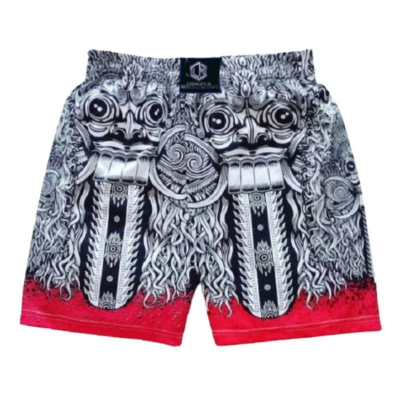 Boxer Pria Wanita Bokser Santai Celana bokser Motif Surfing Premium Quality