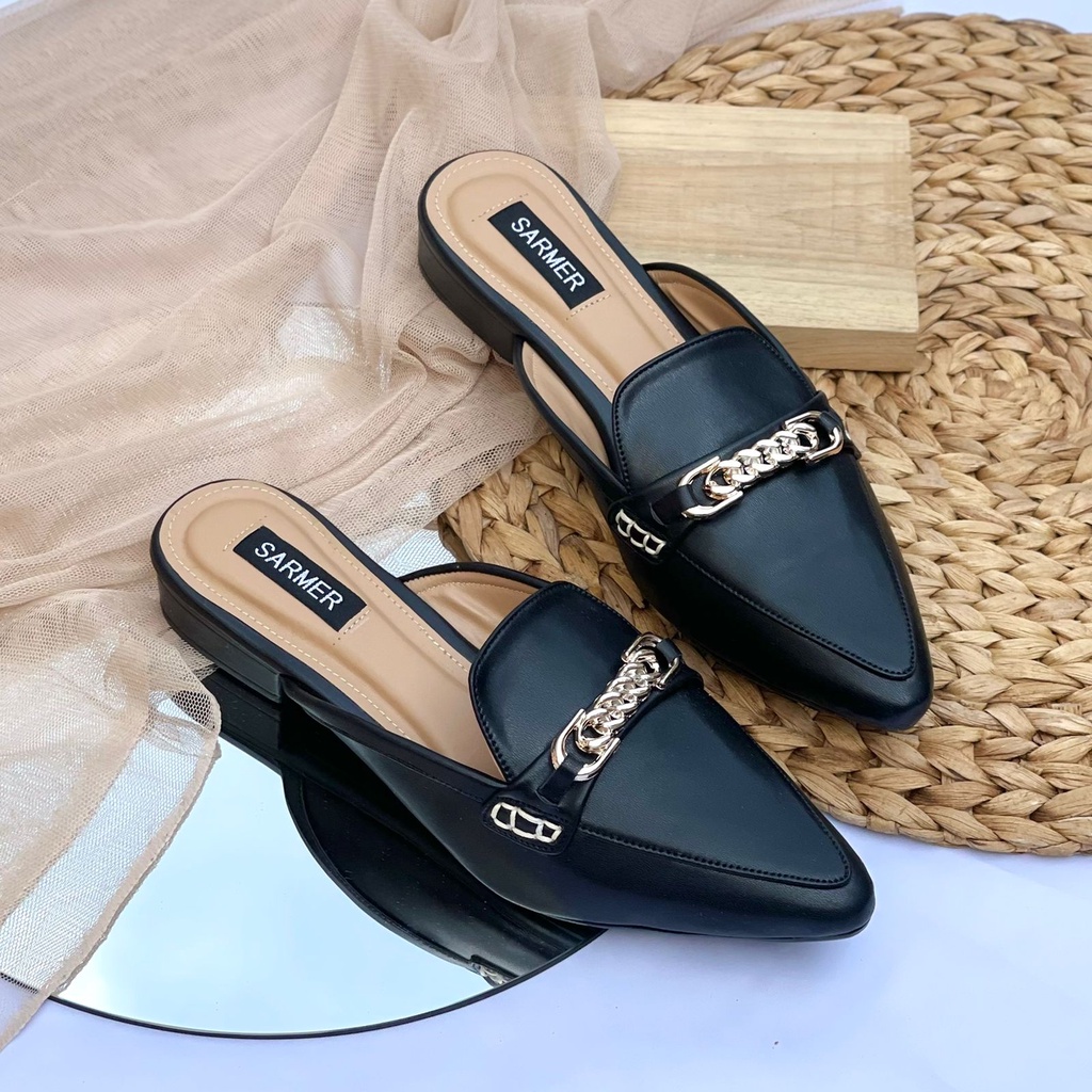SARMER - EVELYN HEELS 3CM BLACK
