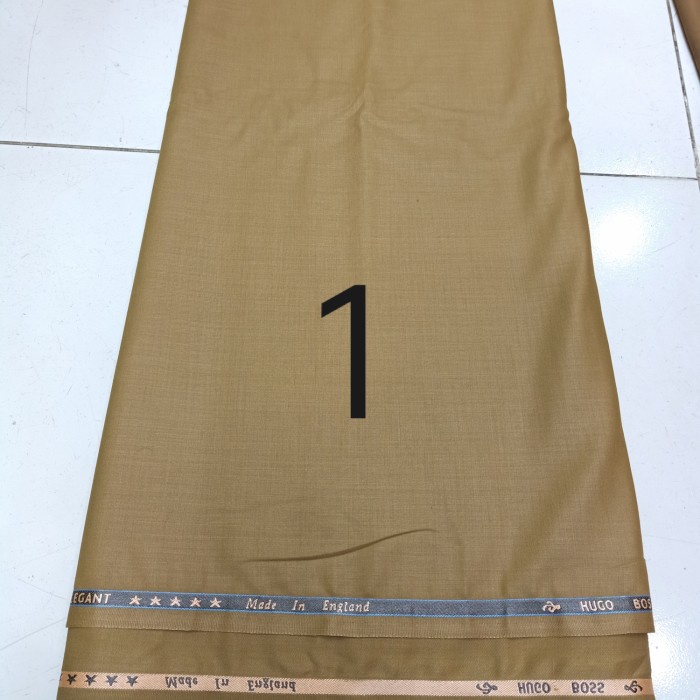 Bahan Pemda Khaki. Semi Wool
