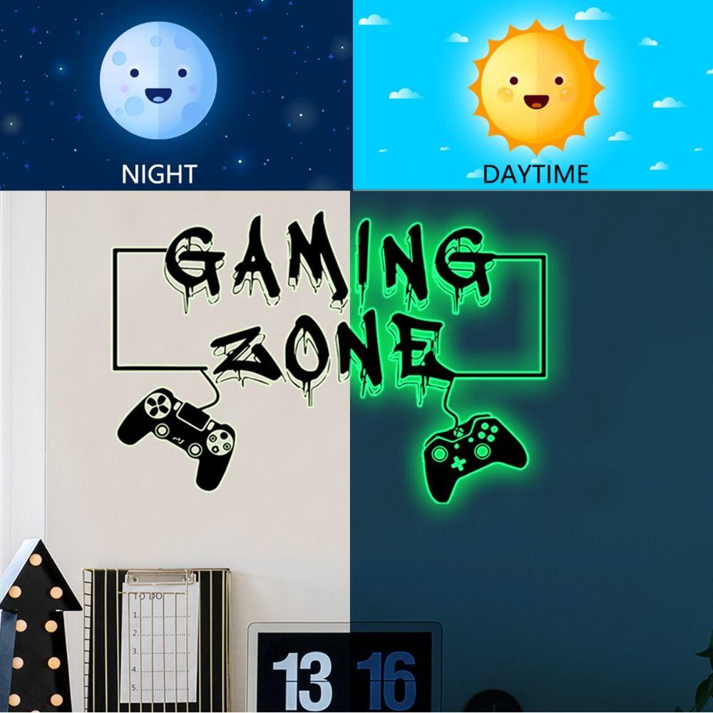 Preva Luminous Wall Sticker Dots Anak Bulan Dekorasi Rumah Castle Game Handle Stickers Glow In The Dark