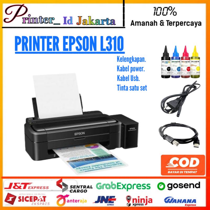 Printer Epson L310 Siap Pakai