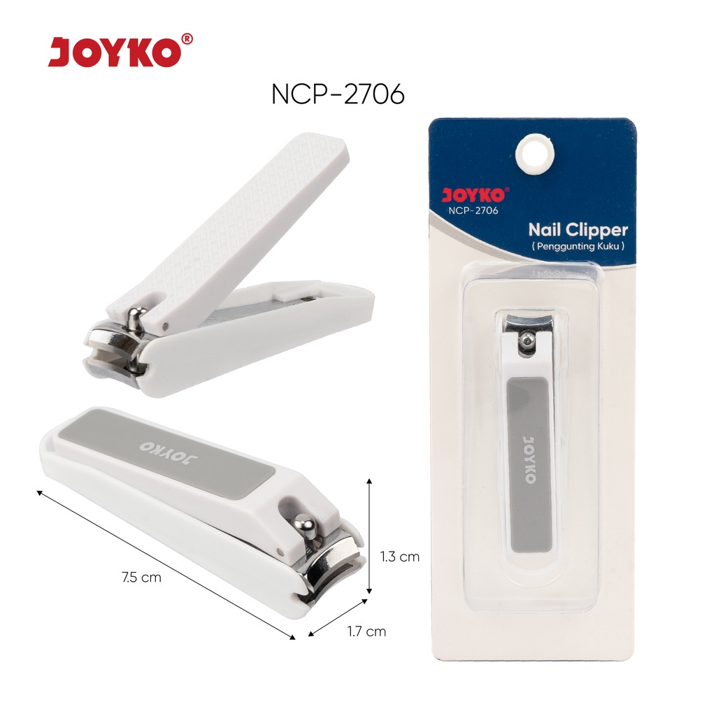 

Gunting Kuku Nail Clipper Joyko NCP-2706