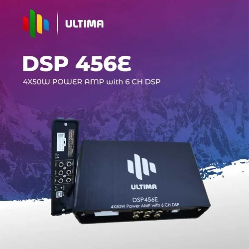 Ultima DSP Amplifier 456E Car Audio Digital Signal Processor & Amps