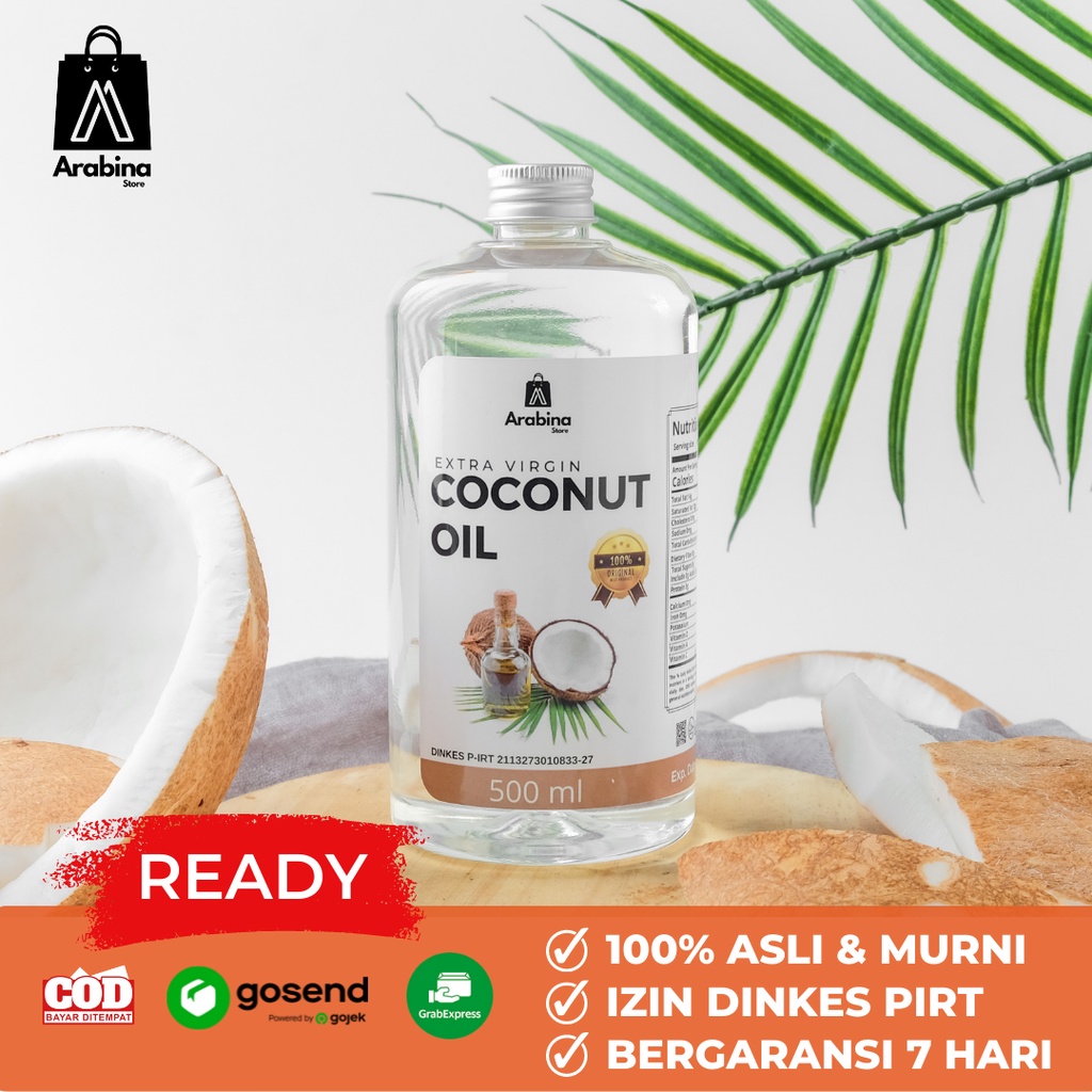 Extra Virgin Coconut Oil Minyak Kelapa Asli Murni 500ml