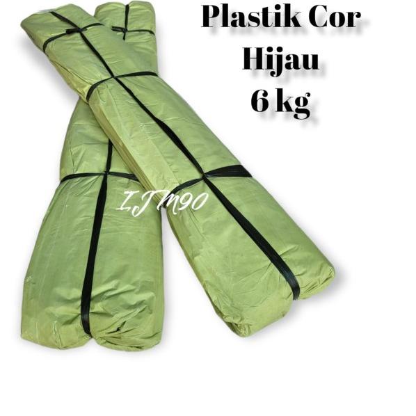 

PLASTIK COR HIJAU BUTEK 6KG PANJANG +-60 METER