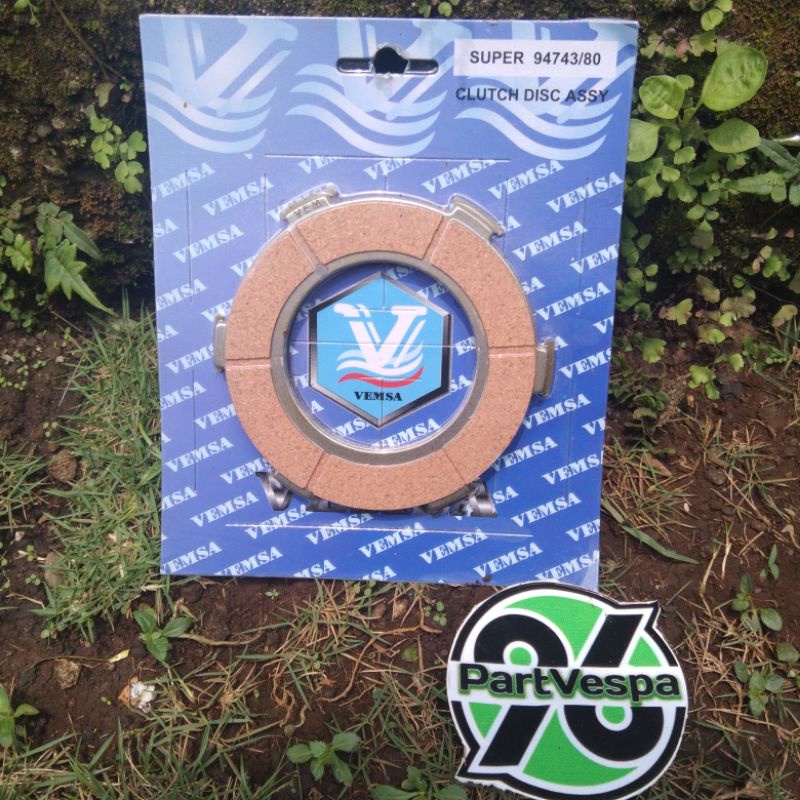 kampas kupling kopling 6 Vespa super sprint ps px vemsa