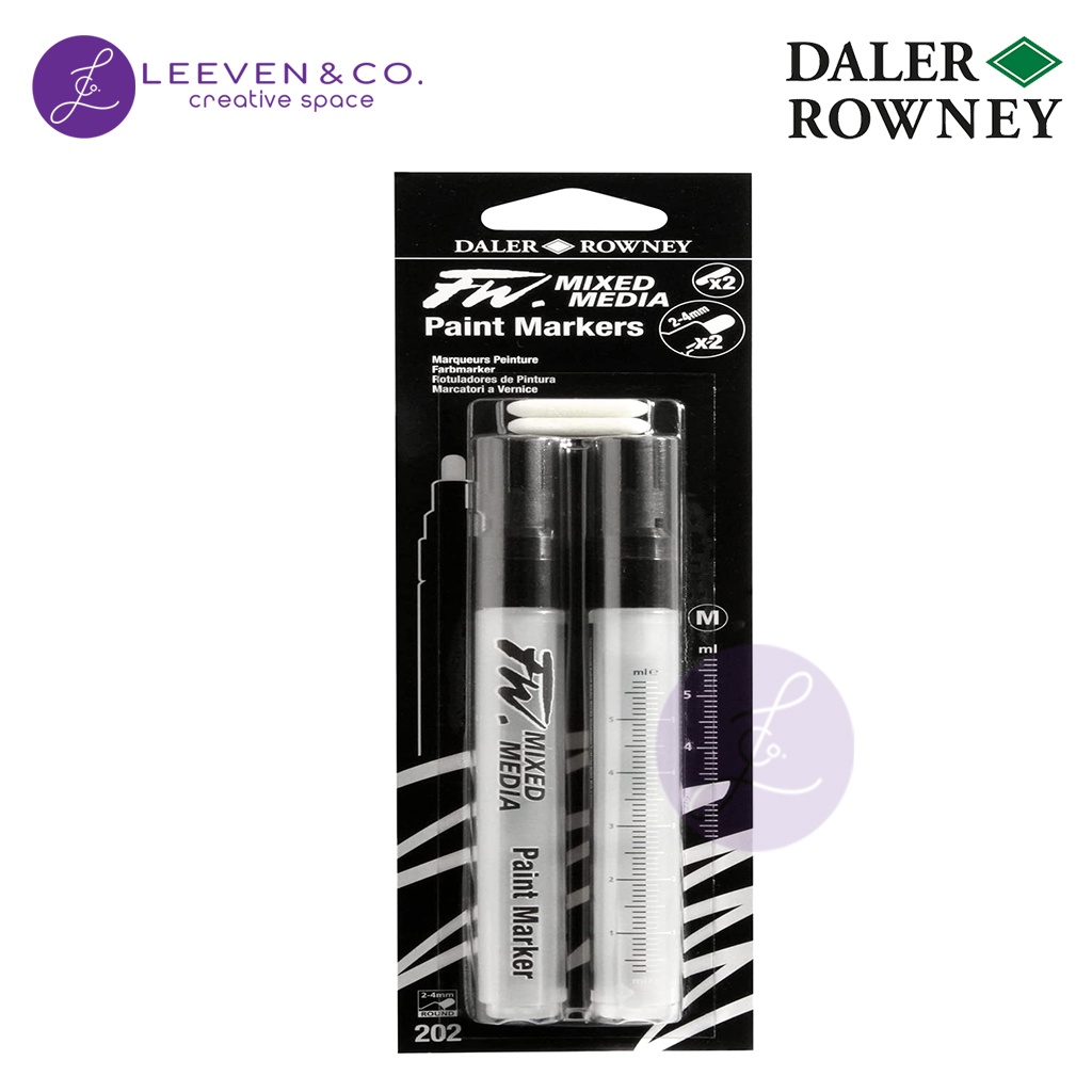 

FW MARKER SET 2X 2-4MM ROUND+ NIB