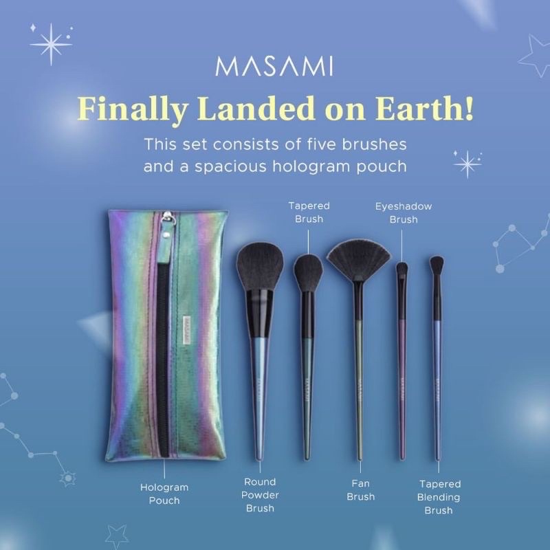 Masami Galaxy Brush Set