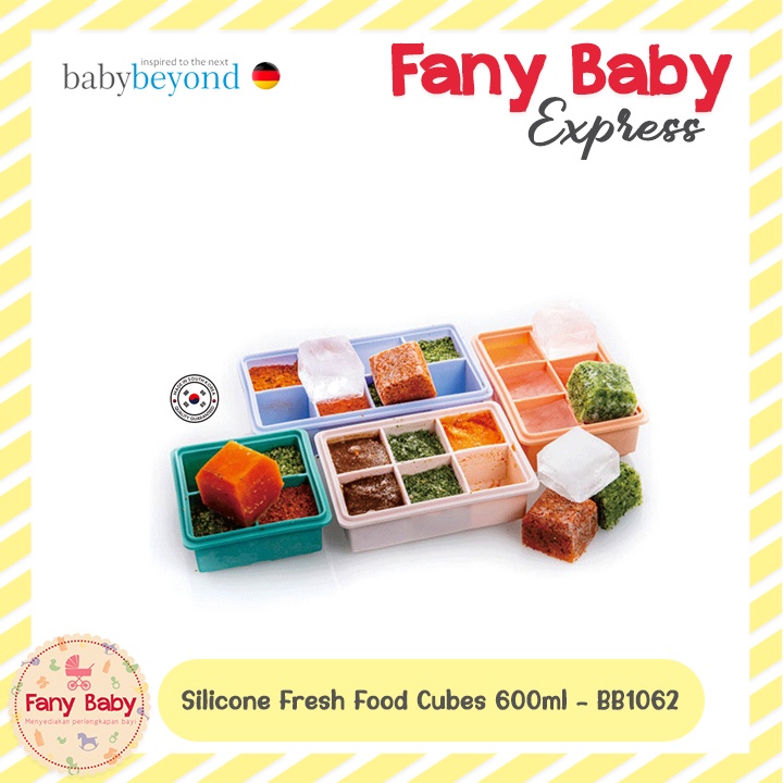 BABY BEYOND SILICONE FRESH FOOD CUBE 600ML / BB1062