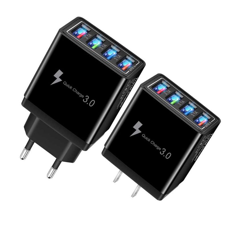 XEDAIN Travel Charger USB Fast Charging 4 Port QC3.0 - 430