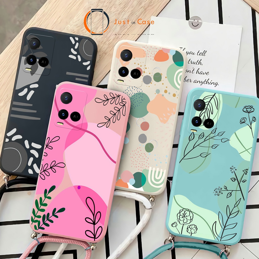 Sling Case Macaron Softcase Tali (UV14) Vivo Y21 Y21S Y21T Y21A Y33S Y33T Y16 Y35 Y22 Y20 Y12S Y20S Y15S Y01 V23E V21 V20 SE V20 Y30 Y50 Y11 Y12 Y15 Y17 Y91 Y93 Y95 Y15s Y51 Y51A V17 V19 S1 S1 PRO Z1 PRO V15 V11 Y91C Y53S