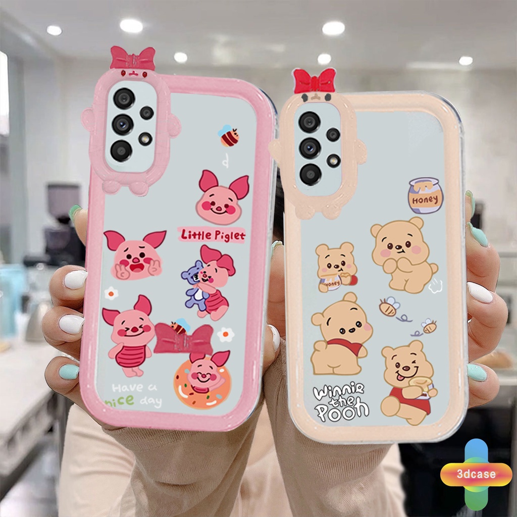 Soft Case Desain Winnilet Pigs Untuk Samsung A12 A32 A13 A52 A03 A51 A22 M22 M32 A04S M23 F23 A23 A03S A50 A02S A20 A50S A30S A52S A30 M12 A125 A13 Life F12 M10S M40S A515F M02S A025 F02S