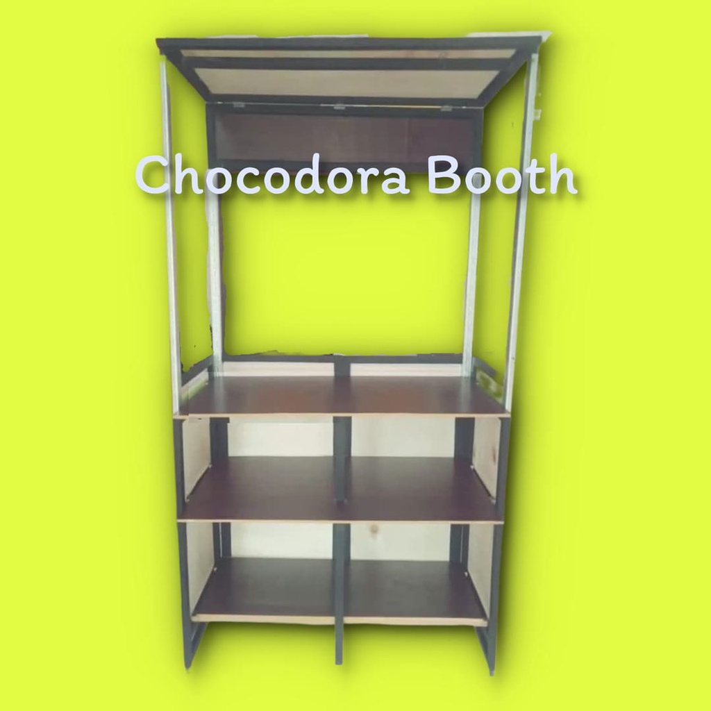 Meja Dagang Lipat / Booth Portable / Gerobak Lipat / Meja Dagang / Gerobak Jualan / Khusus Dandang /