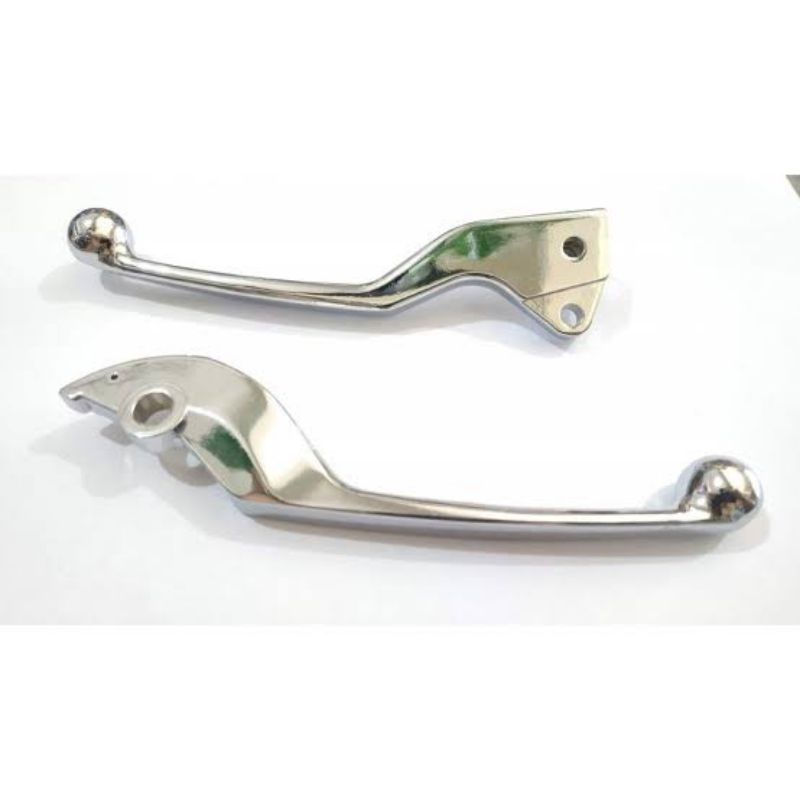 HANDLE CNC MODEL STANDAR CHROME HANDEL REM STANDART BEAT, VARIO 150, TIGER, MEGAPRO, SATRIA FU, VIXION LAMA, VIXION NEW