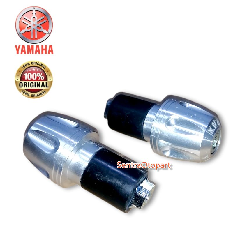 jalu stang setang variasi silver universal yamaha original ymax