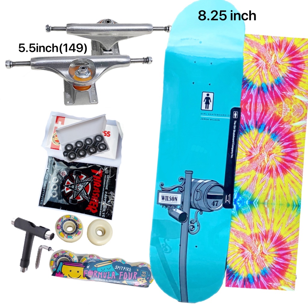 Skateboard Profesional 7 Lapis Ukuran 8.0 Inch