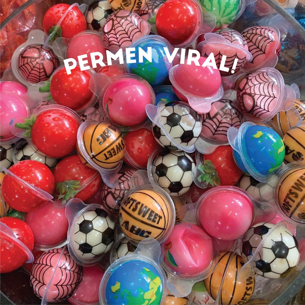 

RB Permen Jelly Viral Gummy Jeli Bola 200GR