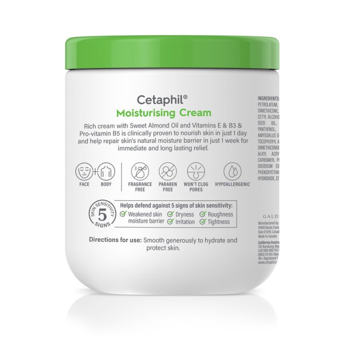 [TERMURAH] Cetaphil moisturising cream 550 gr