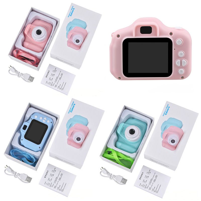 32 GB MEMORY Kamera Anak HD Digital 32Gb Kamera Anak 2 Inch Lucu Kartun Kamera Mainan Anak Hadiah Ulang Tahun 2000 W Mainan Anak Kamera memory 32GB kelinci rabbit bear mickey mouse