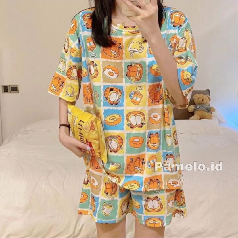 Pamelo Setelan HP import/stelan baju wanita/set baju cewek/fashion wanita/stelan import