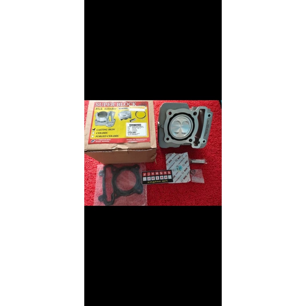 Blok MX BRT 62 mm Piston Casting 177cc